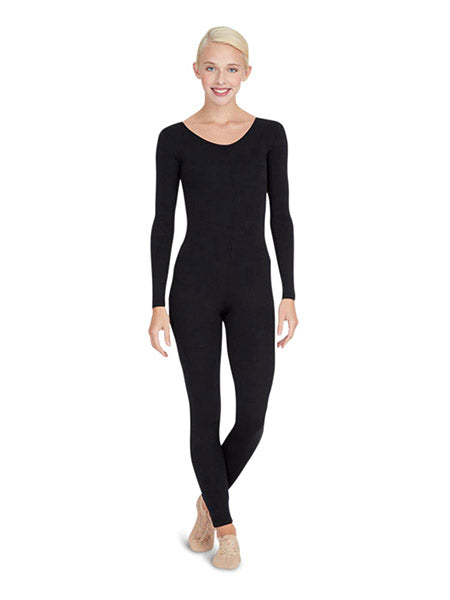 Capezio TB114 Long Sleeve Unitard Black