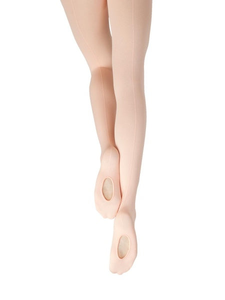 Capezio 9C Children's Professional Mesh Transition Tights w/ Seams (3 Pack)