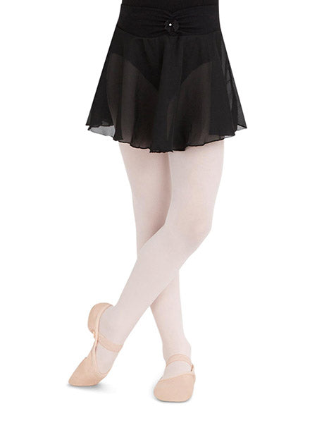 Capezio N9635C Child Pull-On Georgette Skirt Black