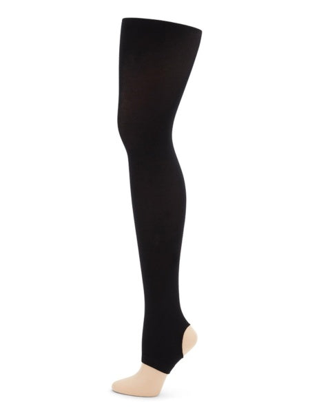 Capezio 1961x - toddler Ultra Soft Stirrup Tights-black