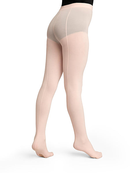 Capezio 1918W Ultra Soft™ Transition Tight® with Back Seam - Girls (3 Pack)