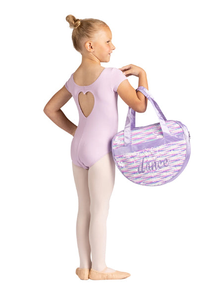 Danz N Motion - B24510 Shimmering Heart Sequin Tote