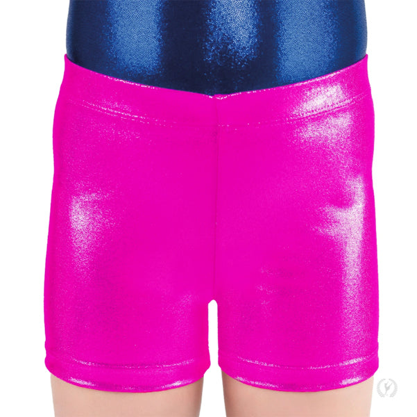 Eurotard 29535C Girls Stardust Metallic Booty Shorts