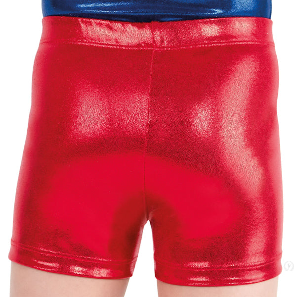 Eurotard 29535C Girls Stardust Metallic Booty Shorts