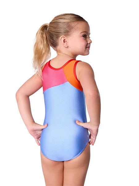 Capezio F12651C Checked Geo Gymnastics Leo - Child