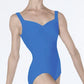 Wear Moi Fasutine Pinch Front Adult Leotard Azur Blue