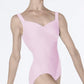 Wear Moi Fasutine Pinch Front Adult Leotard Pink