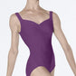 Wear Moi Fasutine Pinch Front Adult Leotard Prune