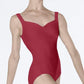 Wear Moi Fasutine Pinch Front Adult Leotard Red