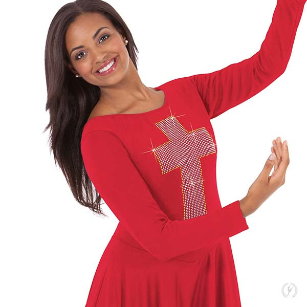 Cross of Light Praise Dress - Child's - Eurotard 11027C