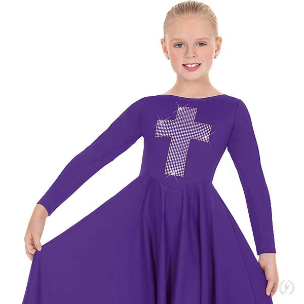 Cross of Light Praise Dress - Child's - Eurotard 11027C