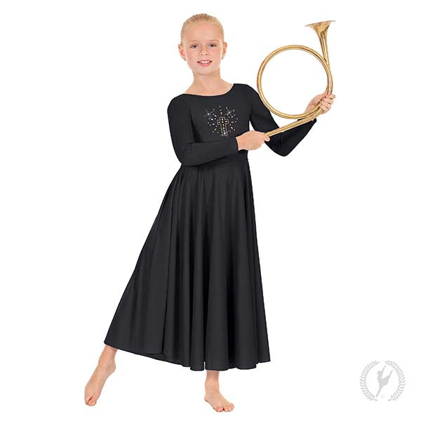Shining Cross Dress - Child's - Eurotard 11524C