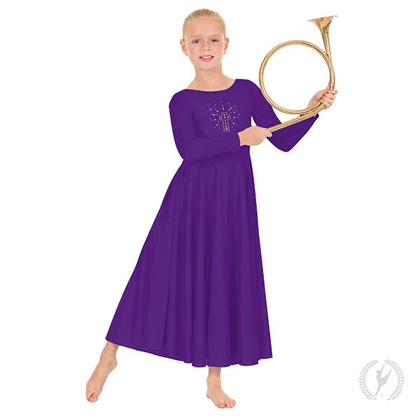 Shining Cross Dress - Child's - Eurotard 11524C