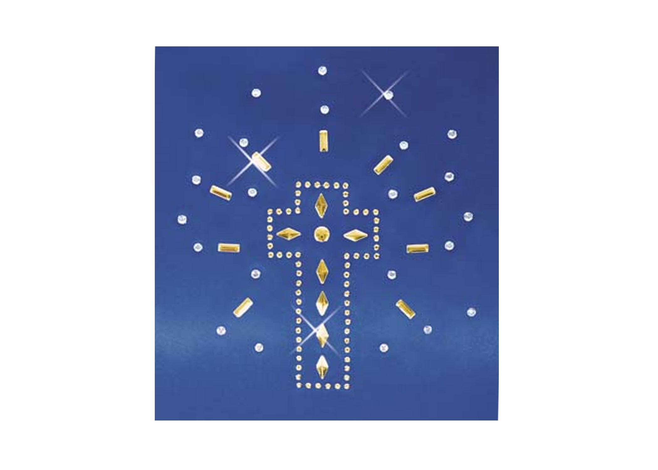 Iron-On Shining Cross Appliqu&eacute; - Eurotard - 11SH