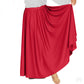 Eurotard 13778p Plus Size Simplicity Single Panel Circle Skirt