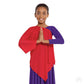 Quiet Prayer Asymmetrical Tunic - Child's - Eurotard 13826C