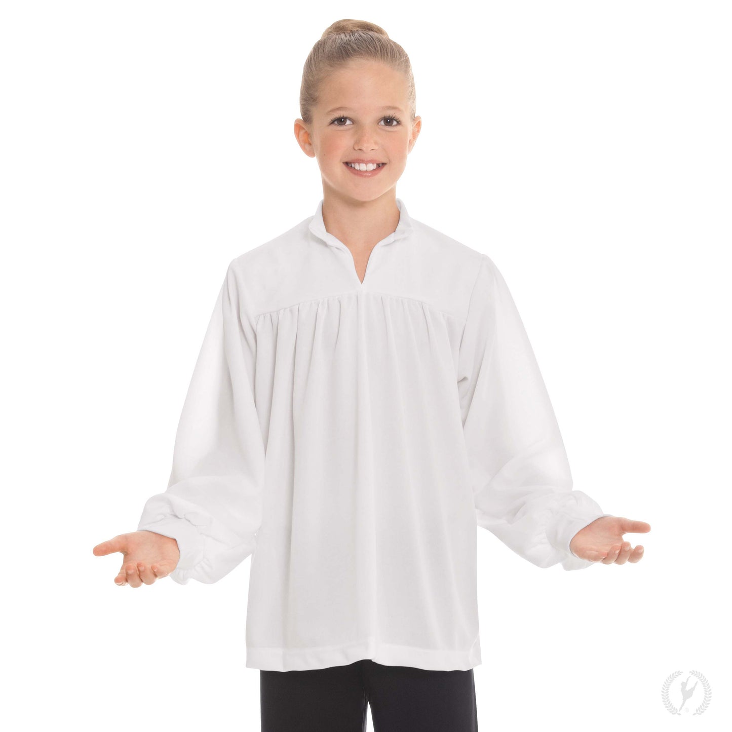 Humble Servant Open Collar Top - Eurotard 13831