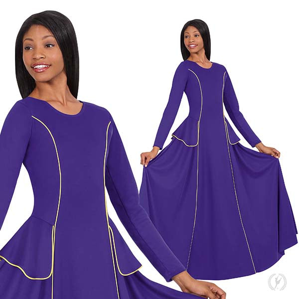 Angelic Sophisticate Praise Dress - Eurotard 13857