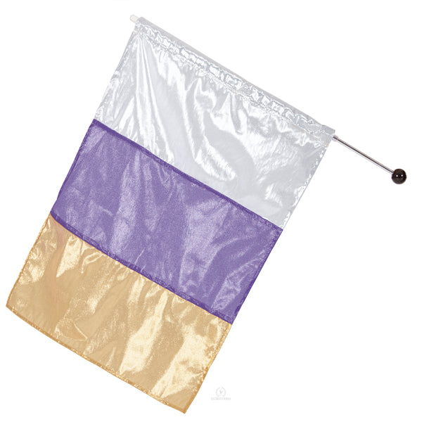 Metallic Tricolor Flag - Eurotard - 13FLM