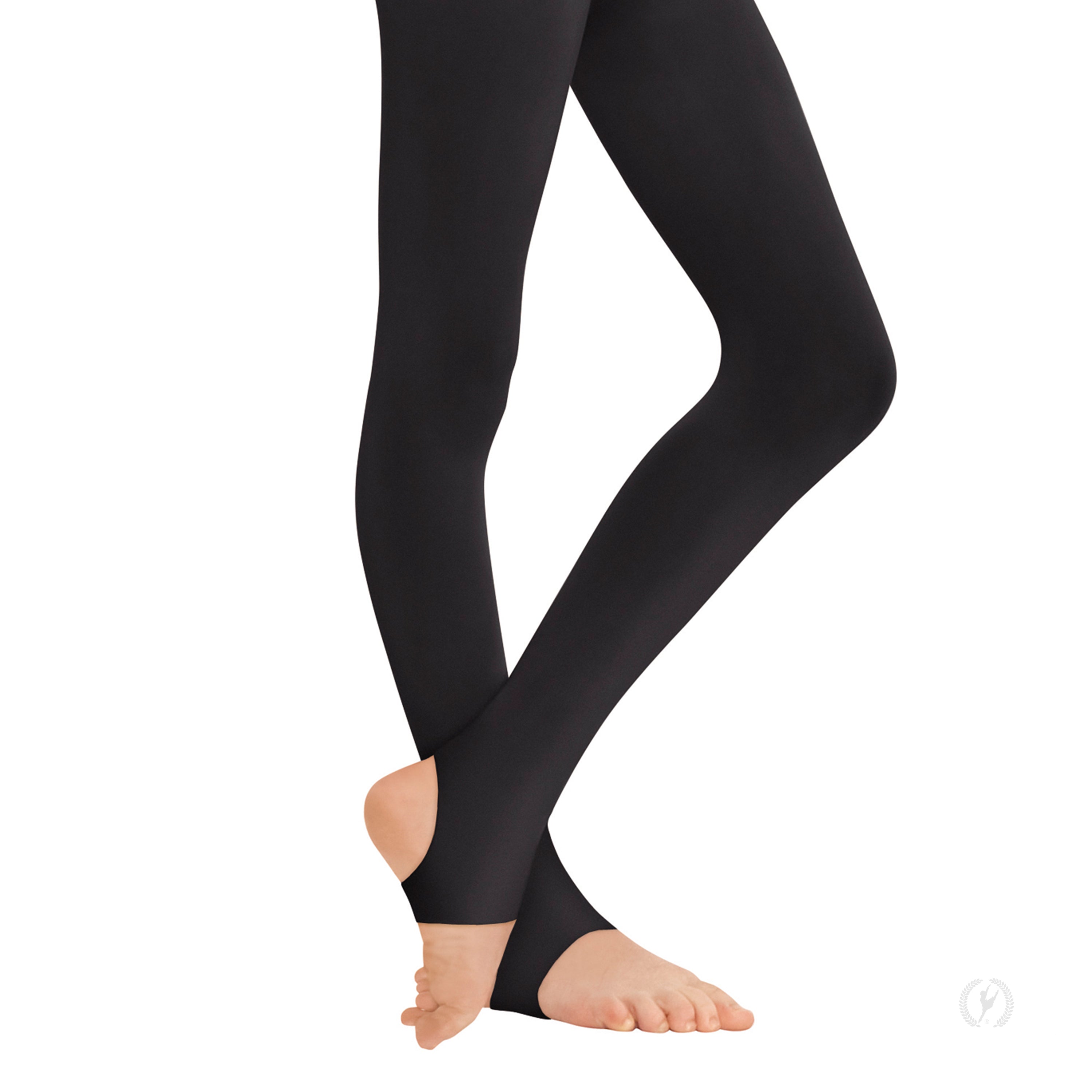 Eurotard 217c Girls True Non-RunMicrofiber Stirrup Tights