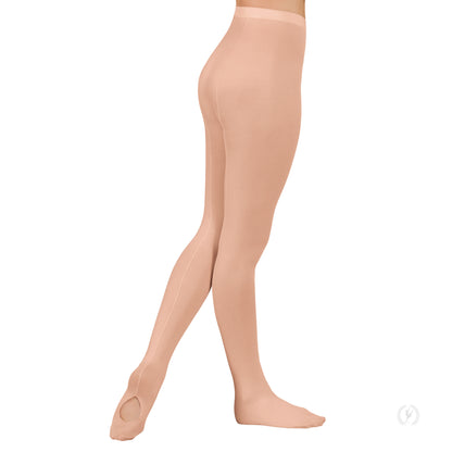 Eurotard 219 Adult Professional Mesh Back Seam Convertible Tights by EuroSkins