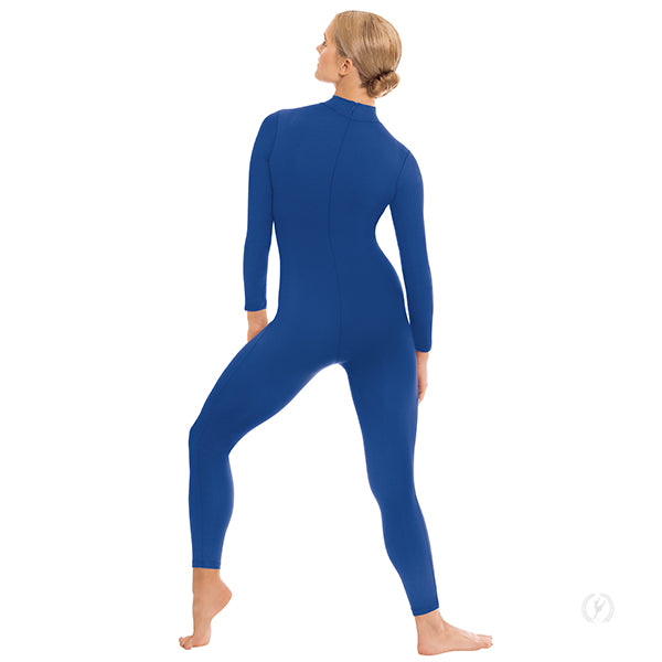 Unisex Mock Neck Long Sleeve Tactel Microfiber Unitard - Eurotard 44132