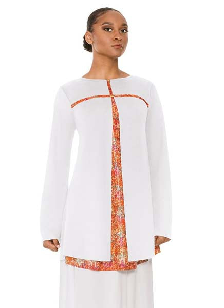 eurotard 52830 fire and rain split layer tunic