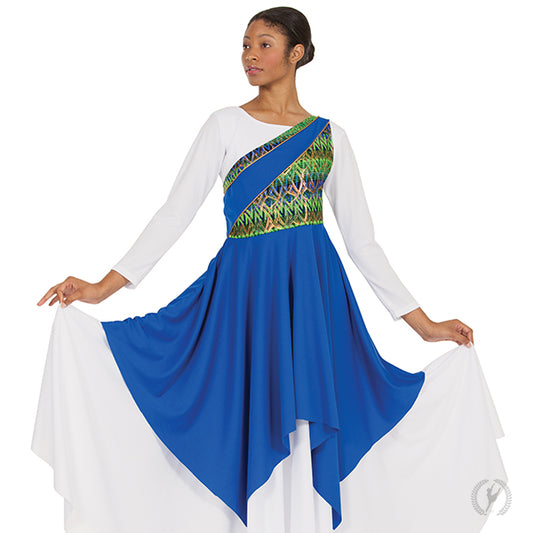 Joyful Praise Asymmetrical Tunic - Eurotard 63567