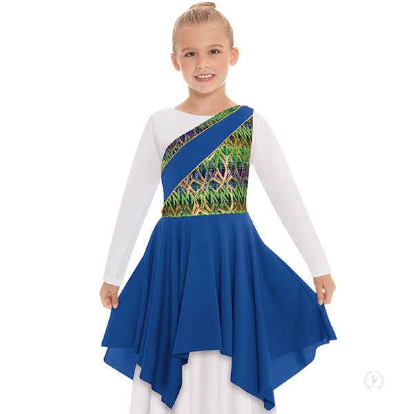 Joyful Praise Asymmetrical Tunic - Eurotard 63567C
