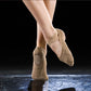A1004 Eurotard Assemble Split Sole Canvas Ballet Shoes Tan