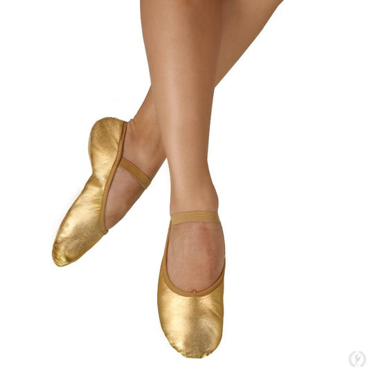 Eurotard a2001a full sole ballet slippers gold