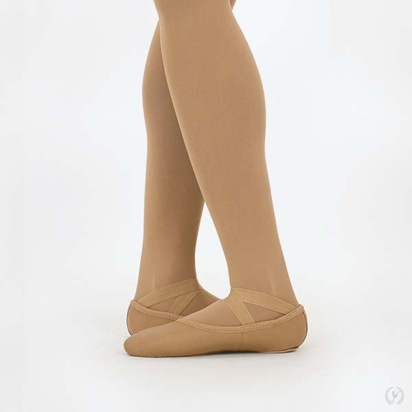 A2004A Coupe Split Sole Ballet Shoe Tan