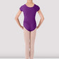 BLOCH CL5602 Girls Dujour Cap Sleeve Leotard Aubergine