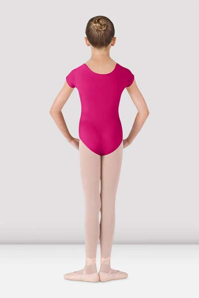 BLOCH CL5602 Girls Dujour Cap Sleeve Leotard Berry