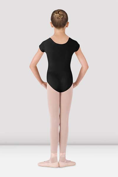 BLOCH CL5602 Girls Dujour Cap Sleeve Leotard black