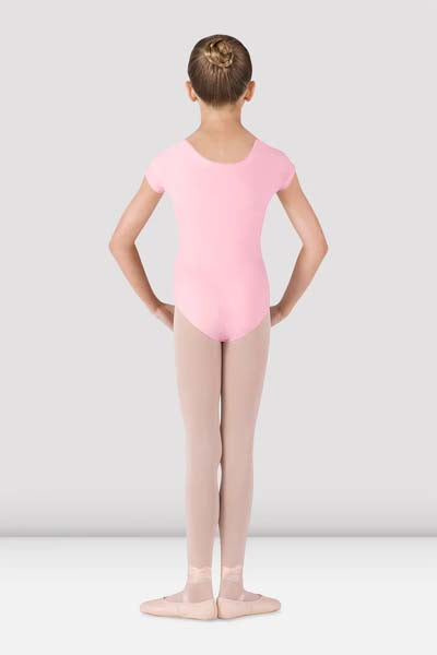 BLOCH CL5602 Girls Dujour Cap Sleeve Leotard Candy Pink