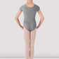 BLOCH CL5602 Girls Dujour Cap Sleeve Leotard Grey