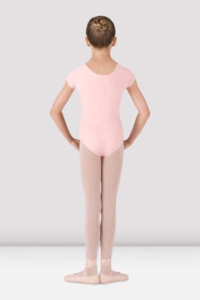 BLOCH CL5602 Girls Dujour Cap Sleeve Leotard Light Pink