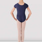 BLOCH CL5602 Girls Dujour Cap Sleeve Leotard Navy