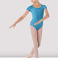      BLOCH CL5602 Girls Dujour Cap Sleeve Leotard Turquoise