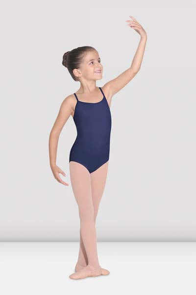 BLOCH CL5607 Girls Parem Camisole Leotard Navy