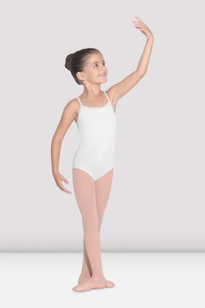 BLOCH CL5607 Girls Parem Camisole Leotard White