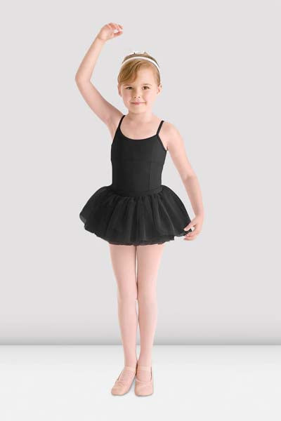 BLOCH CR4041 Girls Hurley Tulle Tutu Skirt Black 