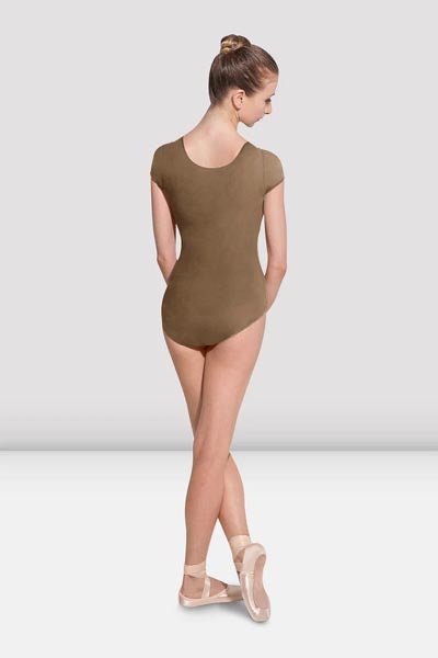 BLOCH L5602 Ladies Betri Cap Sleeve Leotard Almond