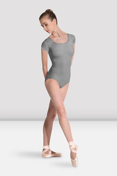 BLOCH L5602 Ladies Betri Cap Sleeve Leotard Grey