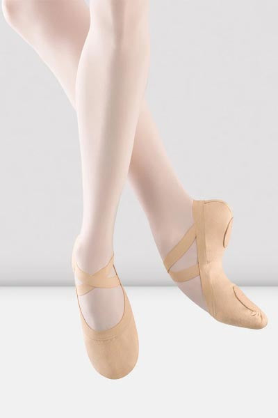 Bloch S0621L Ladies Pro Elastic Canvas Ballet Shoes