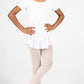Body Wrappers BWP191 Short Sleeve Chiffon Skirted Leotard