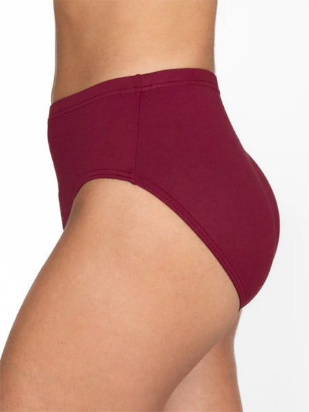 Body wrappers BWP289 Prowear Jazz-Cut Brief - Women's Burgundy