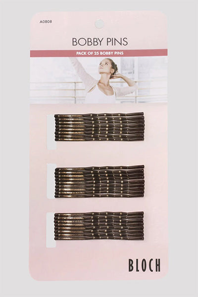 Bloch A0808 Bobby Pins brown color