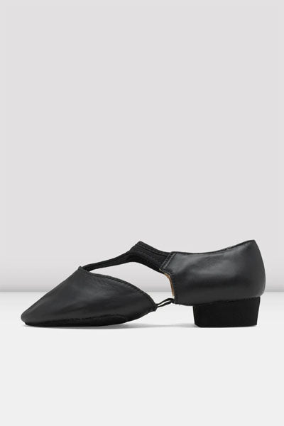Bloch ES0410L Ladies Elastosplit Grecian Sandals Teaching Shoes Black